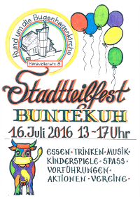 Plakat Stadtteilfest 2016 - bitte anklicken!