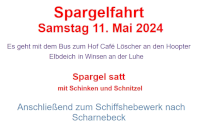 Spargelfahrt - bitte anklicken!